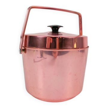 Seau à glace en aluminium anodisé violet par Alfi, Allemagne, années 1960.