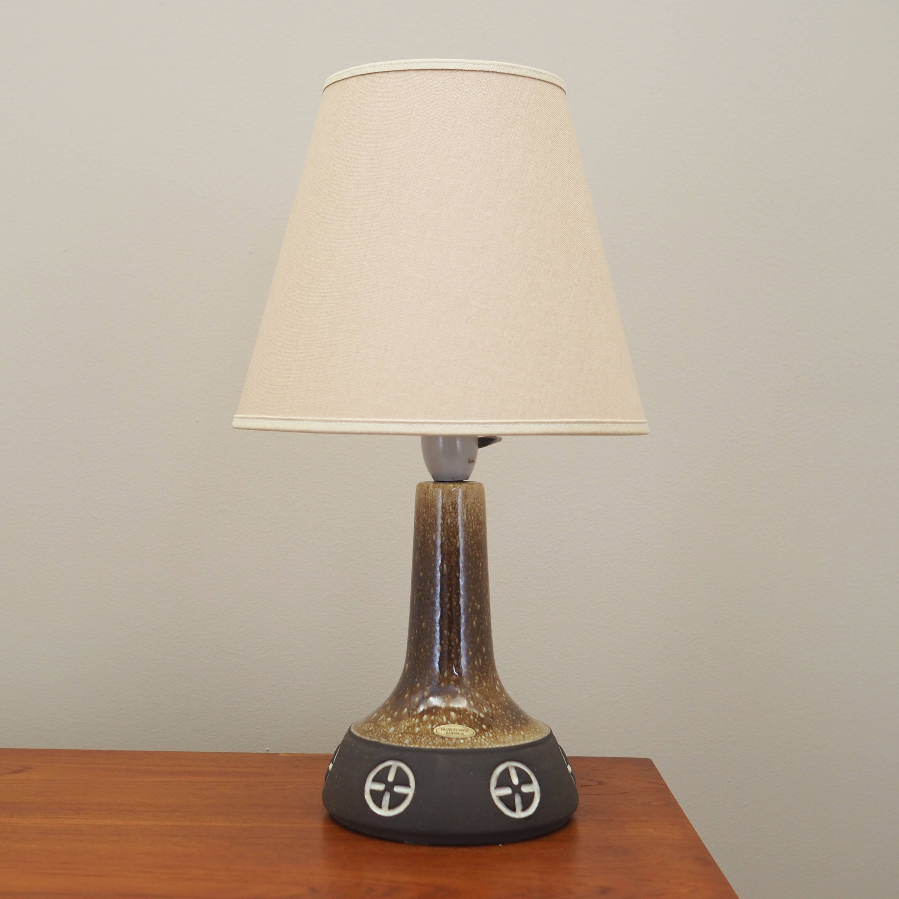 Bedside lamp, Danish design, 1960s, production: Frank Keramik