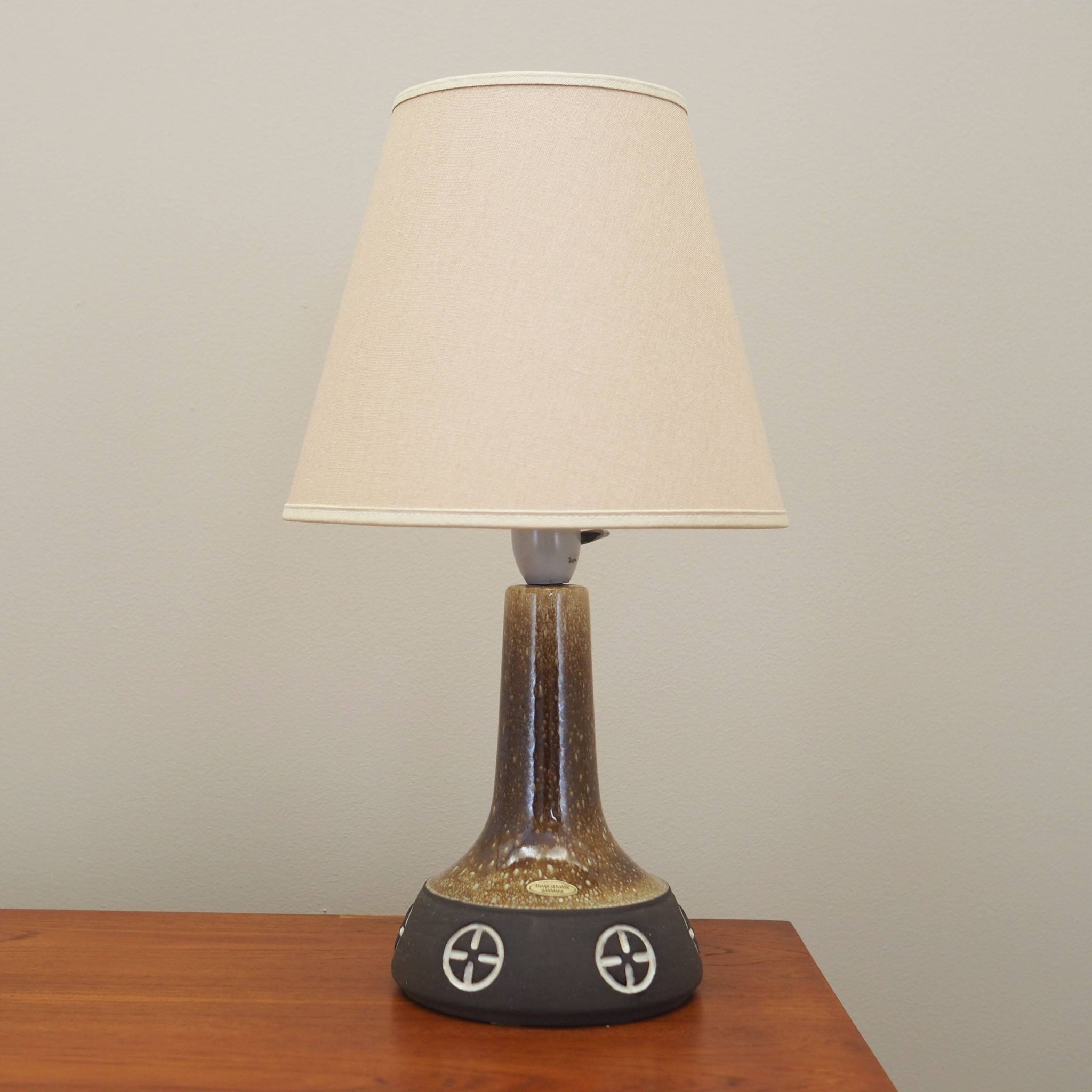 Bedside lamp, Danish design, 1960s, production: Frank Keramik