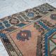 Tapis de couloir turc vintage
