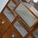 Vintage oak haberdashery shop furniture, Netherlands, 1930s
