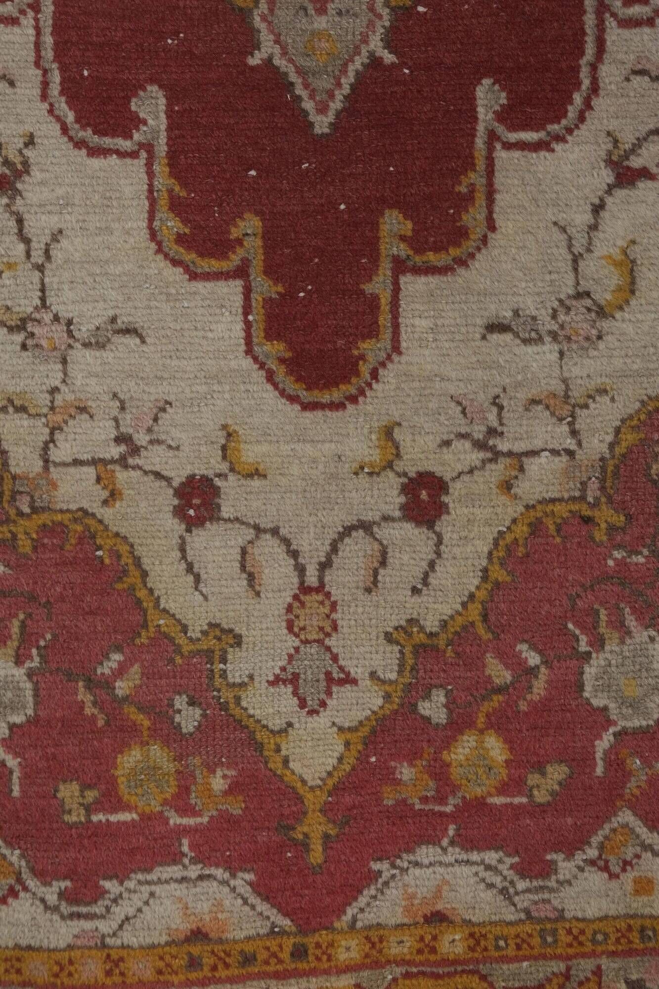 Vintage handmade Turkish rug 105x240 cm