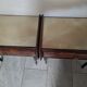 Pair of Mcm italian bedside units tables 1950s