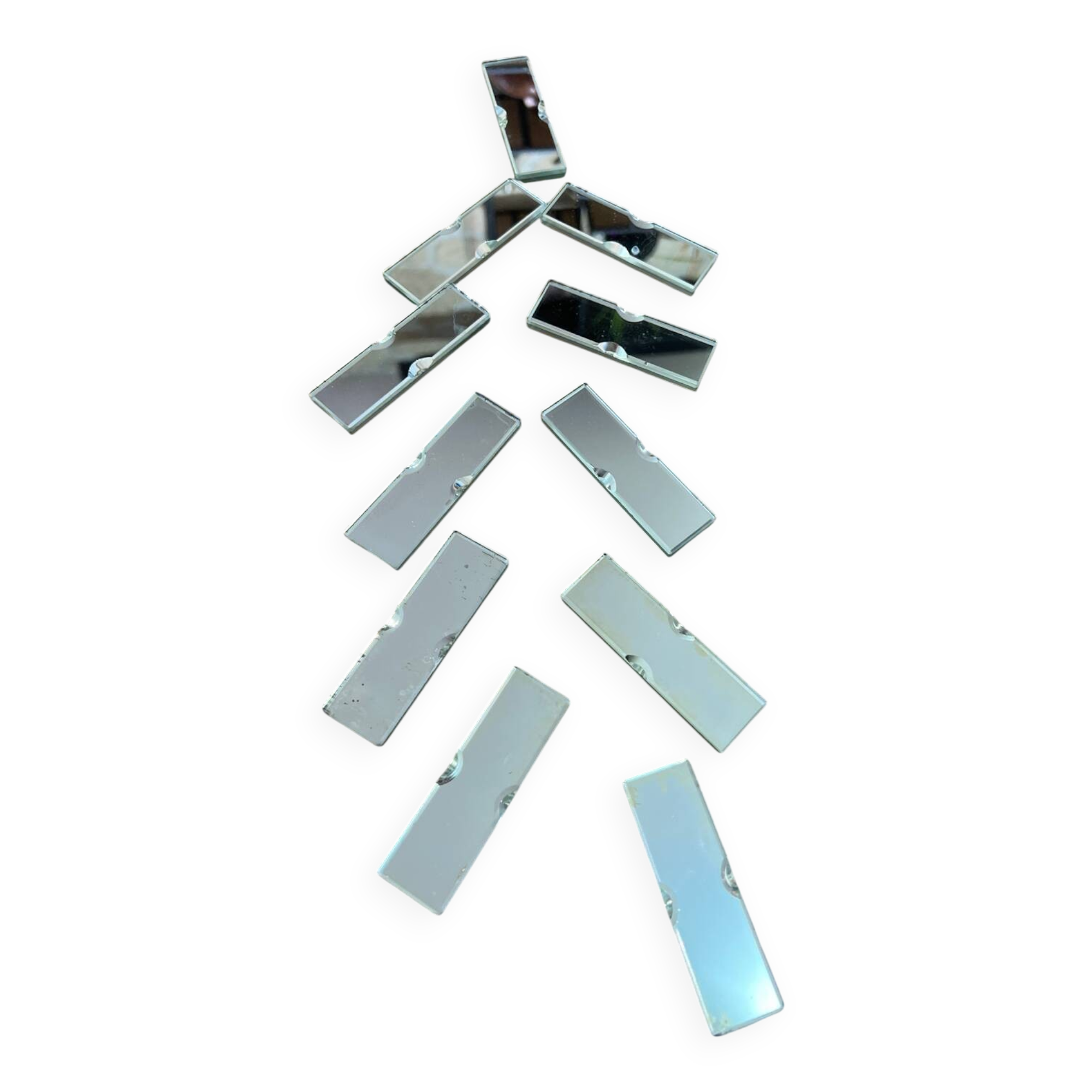 Mirror knife holders