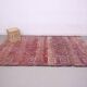 Purple Vintage Moroccan Rug 187 x 296 cm, Berber Handmade Wool Rug Bohemian