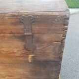 Former bulging privateer's trunk in 18th century fir