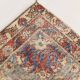 4x7 Red & Cream Vintage Area Rug 126x236Cm SK 17738