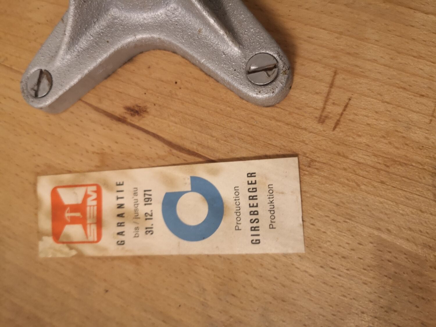 Industrial stool girsberger