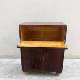 Mahogany bar cabinet