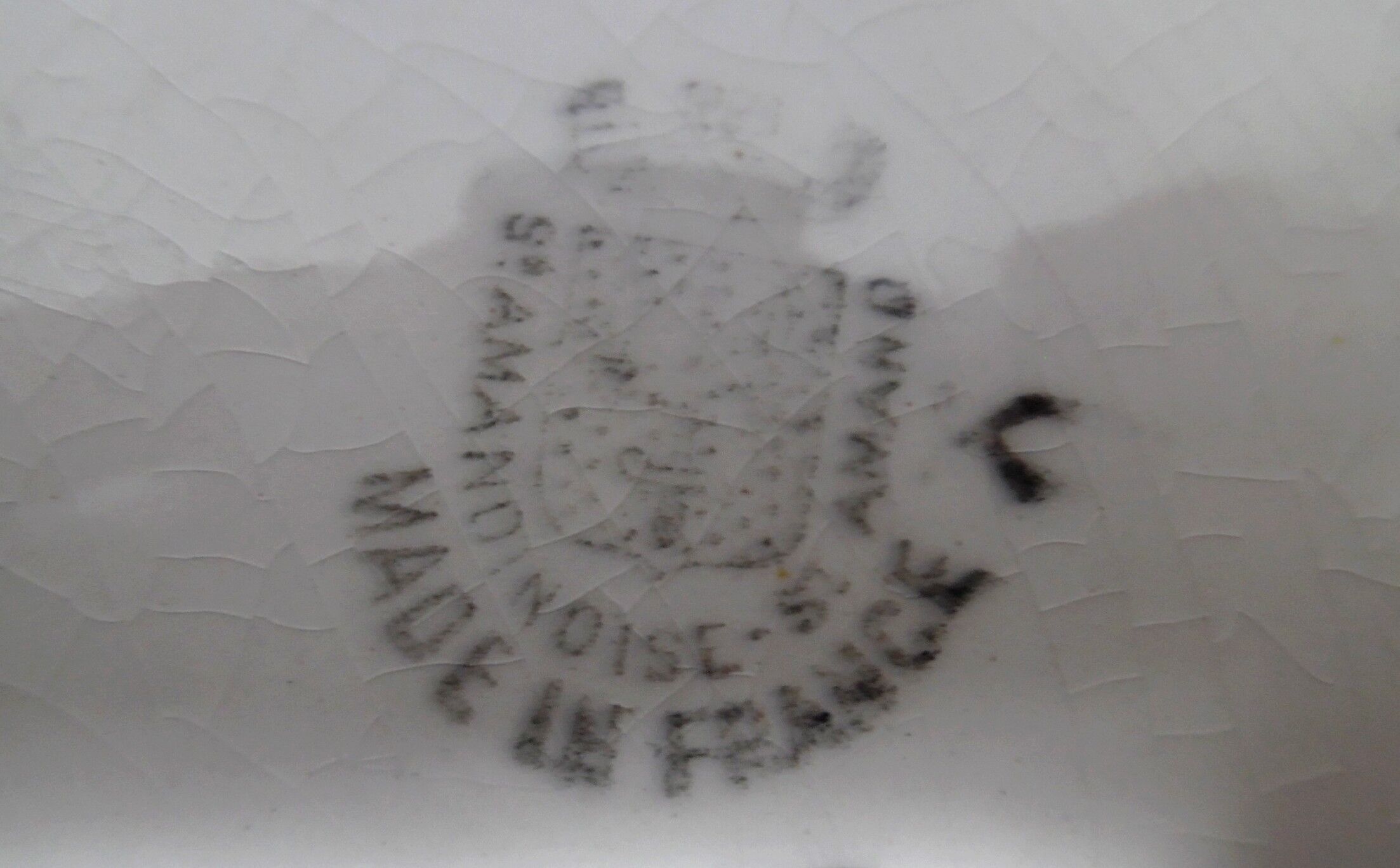 Saint Amand's flat dish