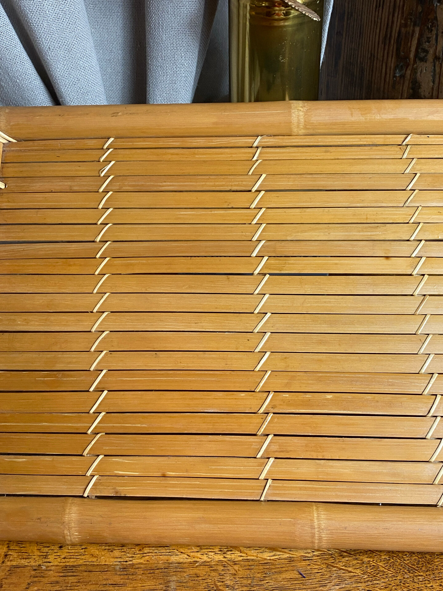 Bamboo platter