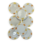 Set of Moulin des Loups autumn soup plates