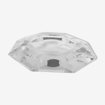 Val Saint Lambert crystal ashtray