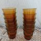 12 antique Vereco water glasses