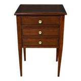 Mahogany chest of drawers, Louis XVI period – Late 18th century