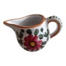 Petit pot à lait décor floral ARS Deruta