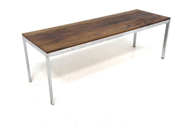 Banc ''Alpacka'' en palissandre, Gillis Lundgren, Möbel-Ikéa, Suède, 1960