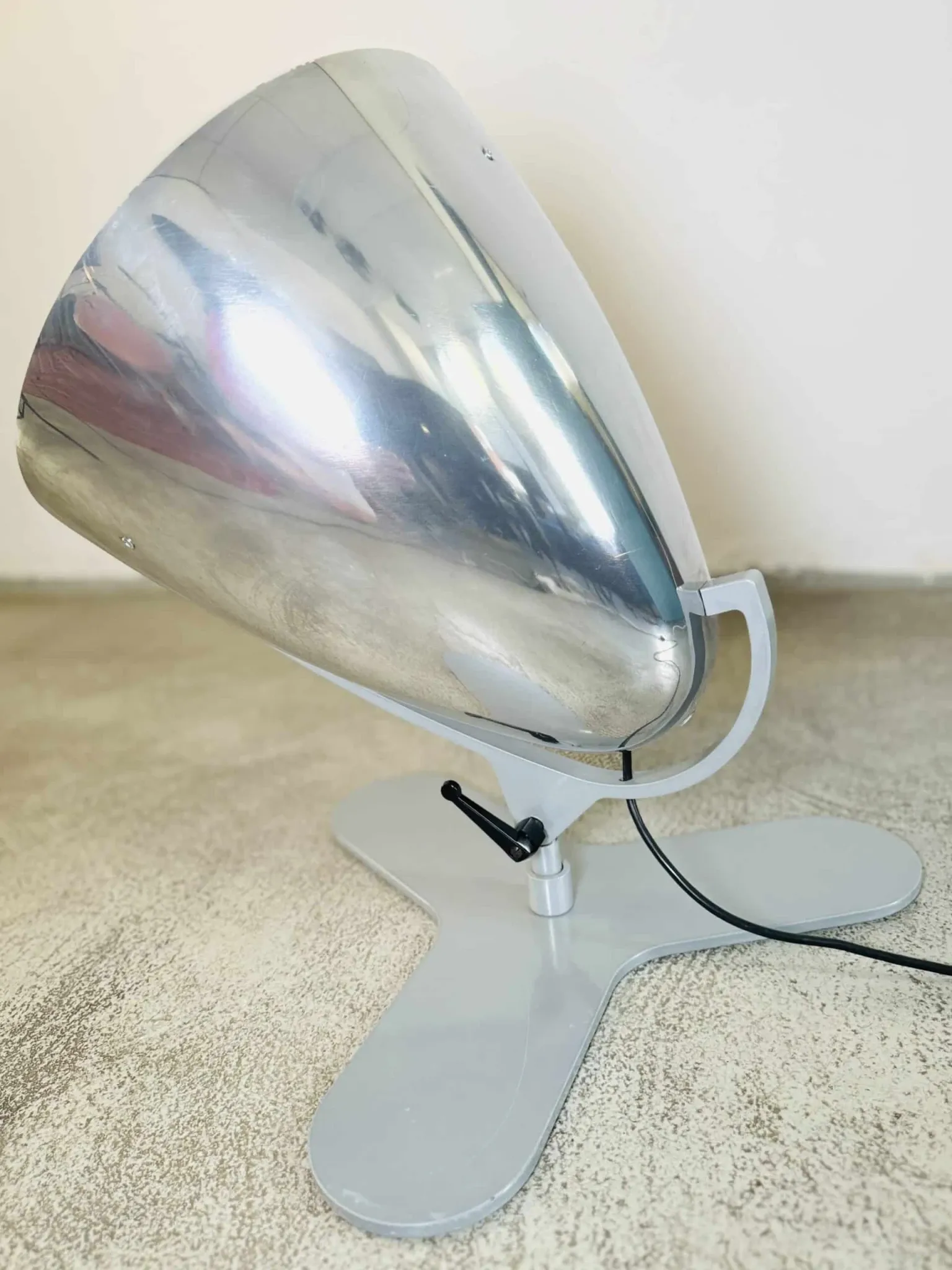 Faro 'Base 2' Floor Lamp By Hannes Wettstein For Pallucco, Italy, 1980S
