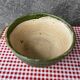Old glazed pot cover