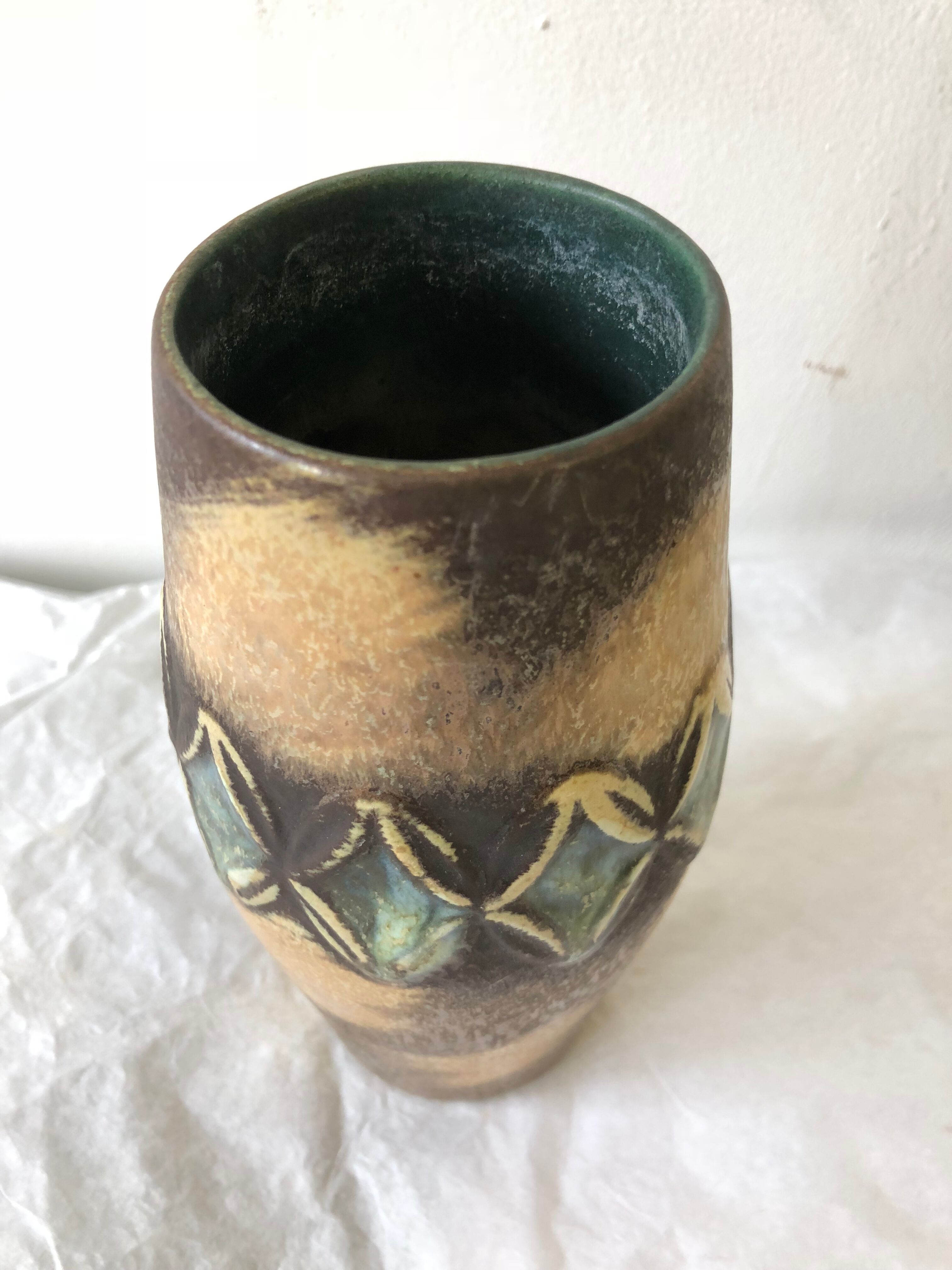 Vase ceramic vintage West Germany