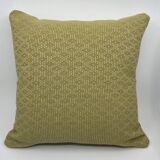 Almond green graphic cushion 40x40