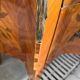 Louis XV chest of drawers inlaid with marble top