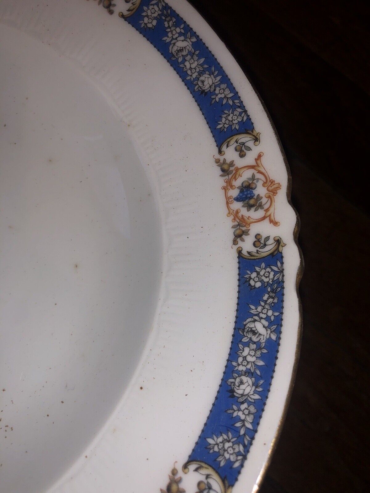 Full service 74 pieces Limoges porcelain vintage art deco