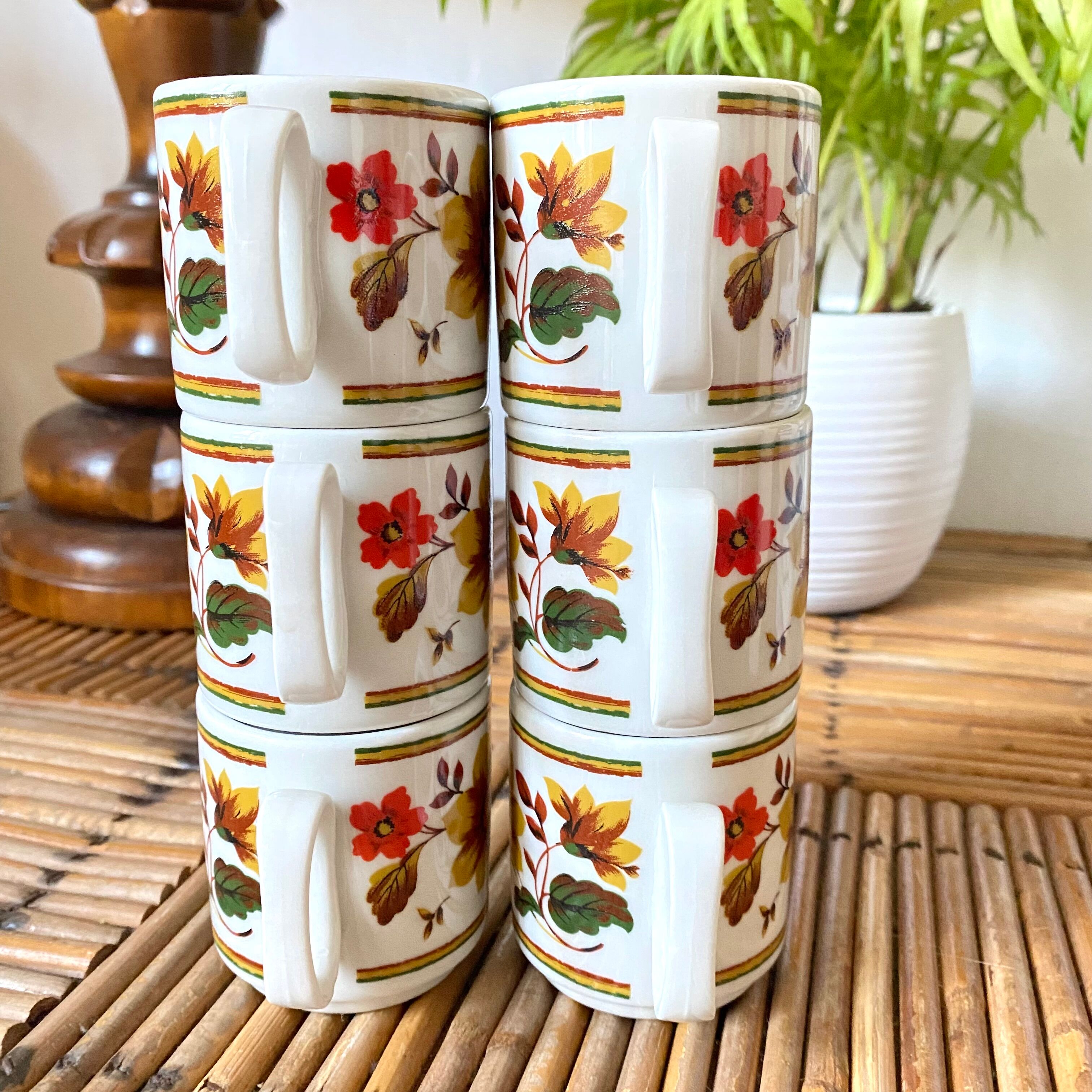 Vintage Tognana Coffee Mugs