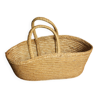 Vintage wicker basket
