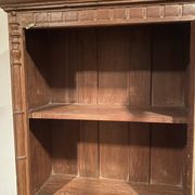 Vitrine de style colonial  en teck