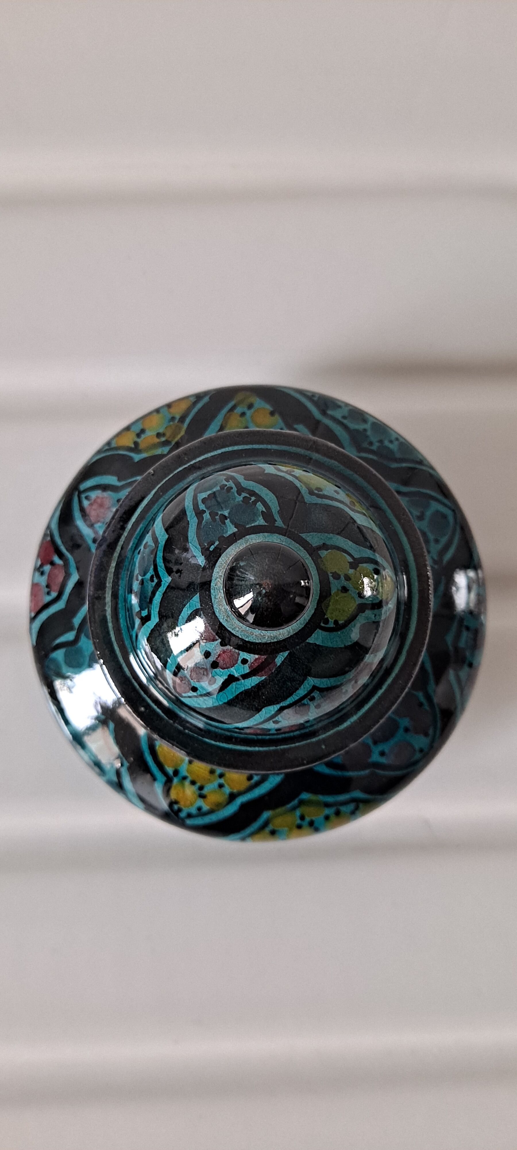 Safi blue Moroccan box