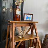 Vintage wooden stepladder