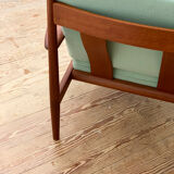 Mid Century Modern Teak armchair or easy chair by Grete Jalk for France & Son, Danish Design, 1950er