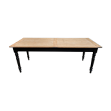 Farm table feet turned