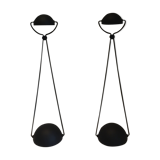 Pair of Meridiana articulated desk lamps by Paolo Piva for Stephano Cevoli, 1980
