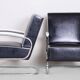 Set of Art Deco Armchairs attributed to Mücke Melder, 1930s