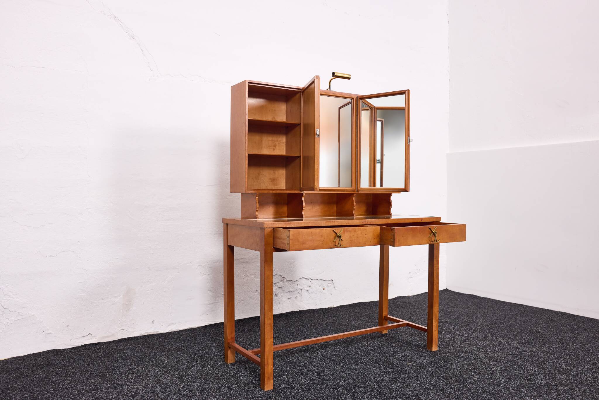 A newly discovered vanity table cabinet by Hugo Gorge c. 1920, Vienna