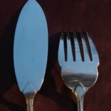 CHRISTOFLE MAROT Coquille - Fish Serving Cutlery (Knife + Fork)