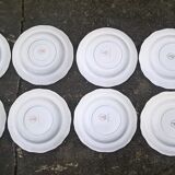 8 hollow plates L'Amandinoise