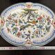 Moustiers Lallier set: soup tureen and matching 40cm dish