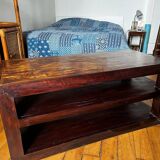 Table basse en bois massif