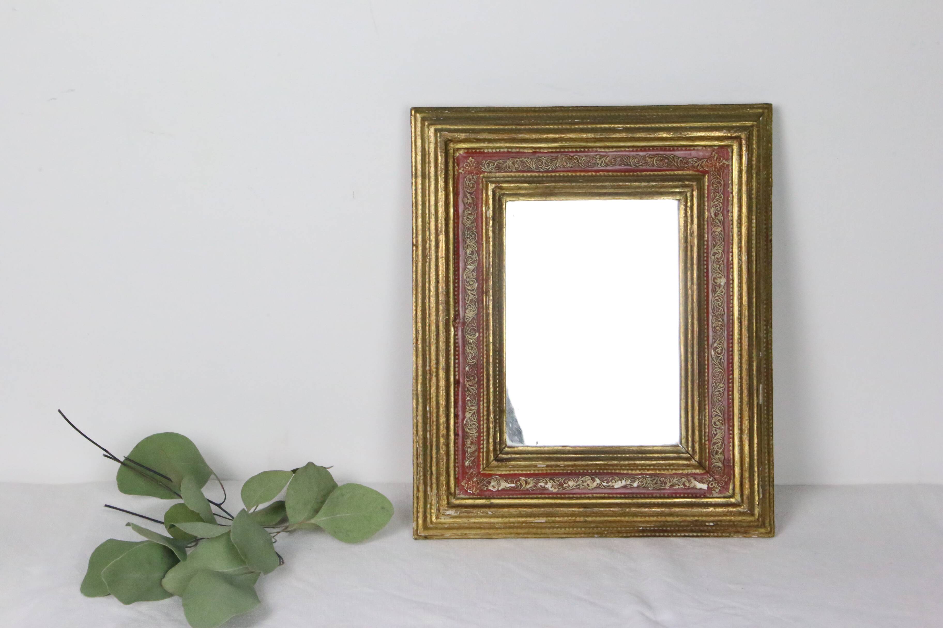 Antique mirror from the early 20th century