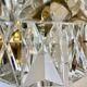 Crystal Prism Chandelier by Kinkeldey, 1970s