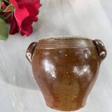 Antique stoneware pot