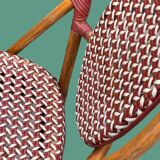 Paire d’anciennes chaises de bistrot terrasse