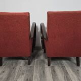 Set of Vintage Armchairs by Jindrich Halabala, 1940s