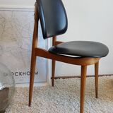 Pair of Baumann chairs model Pegasus circa 1960