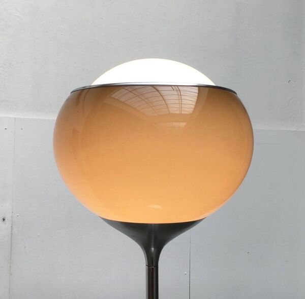 Lampadaire Flash Espace Années 60 Italien de Guzzini