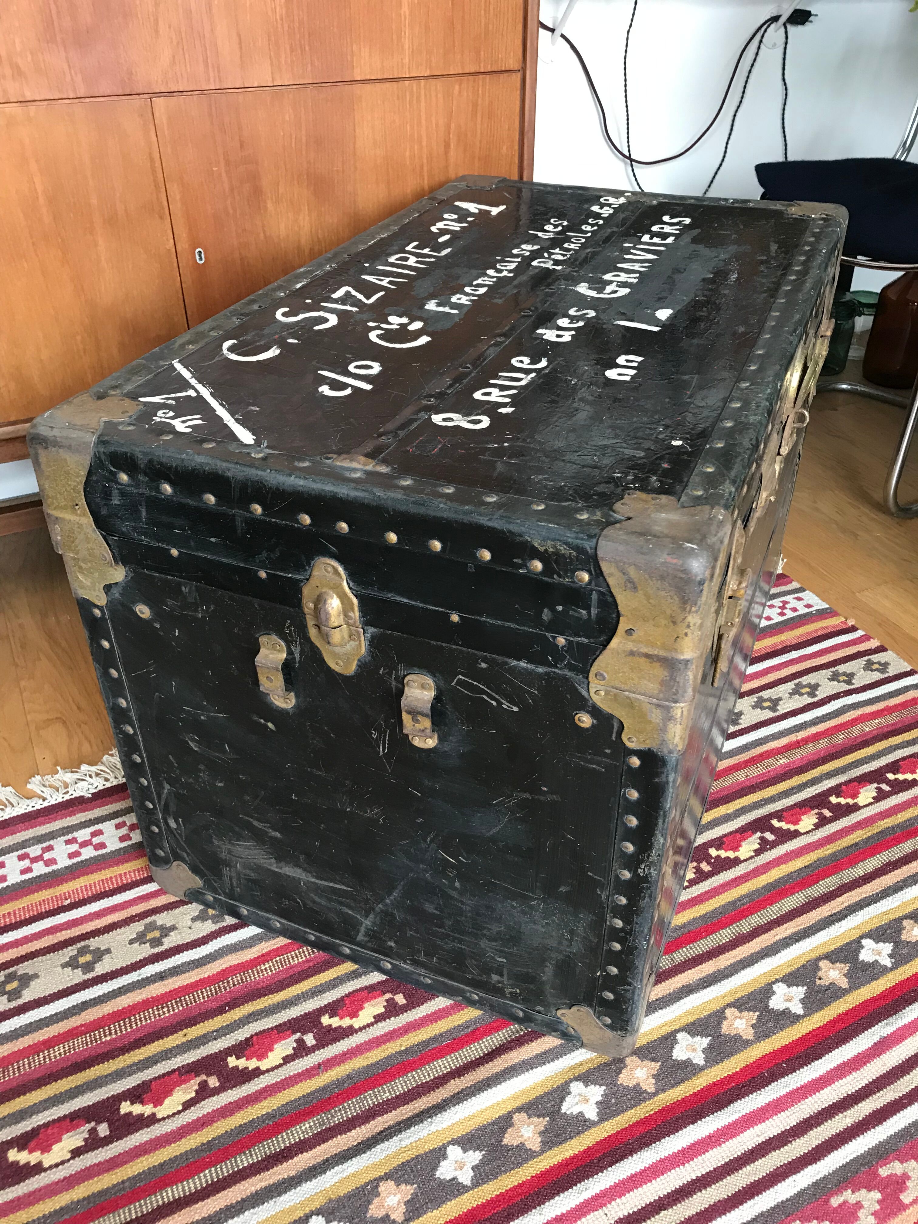 Wooden and metal box