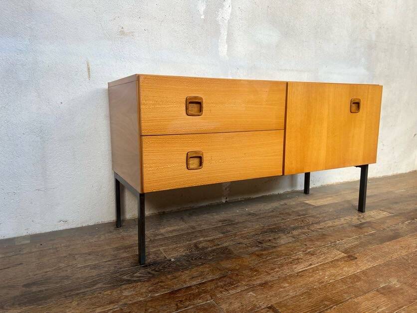 Meuble tv petite enfilade vintage scandinave 1950 1960